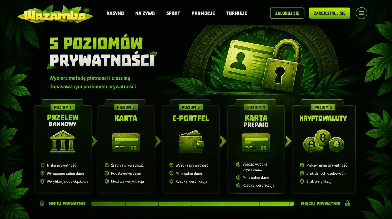 Różne metody płatności i ich poziomy prywatności